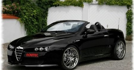 Alfa Spider z dodatkami od Novitec
