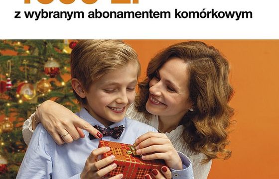 „W prezencie 1600 zł z wybranym abonamentem komórkowym” w nowej świątecznej ofercie Orange Polska