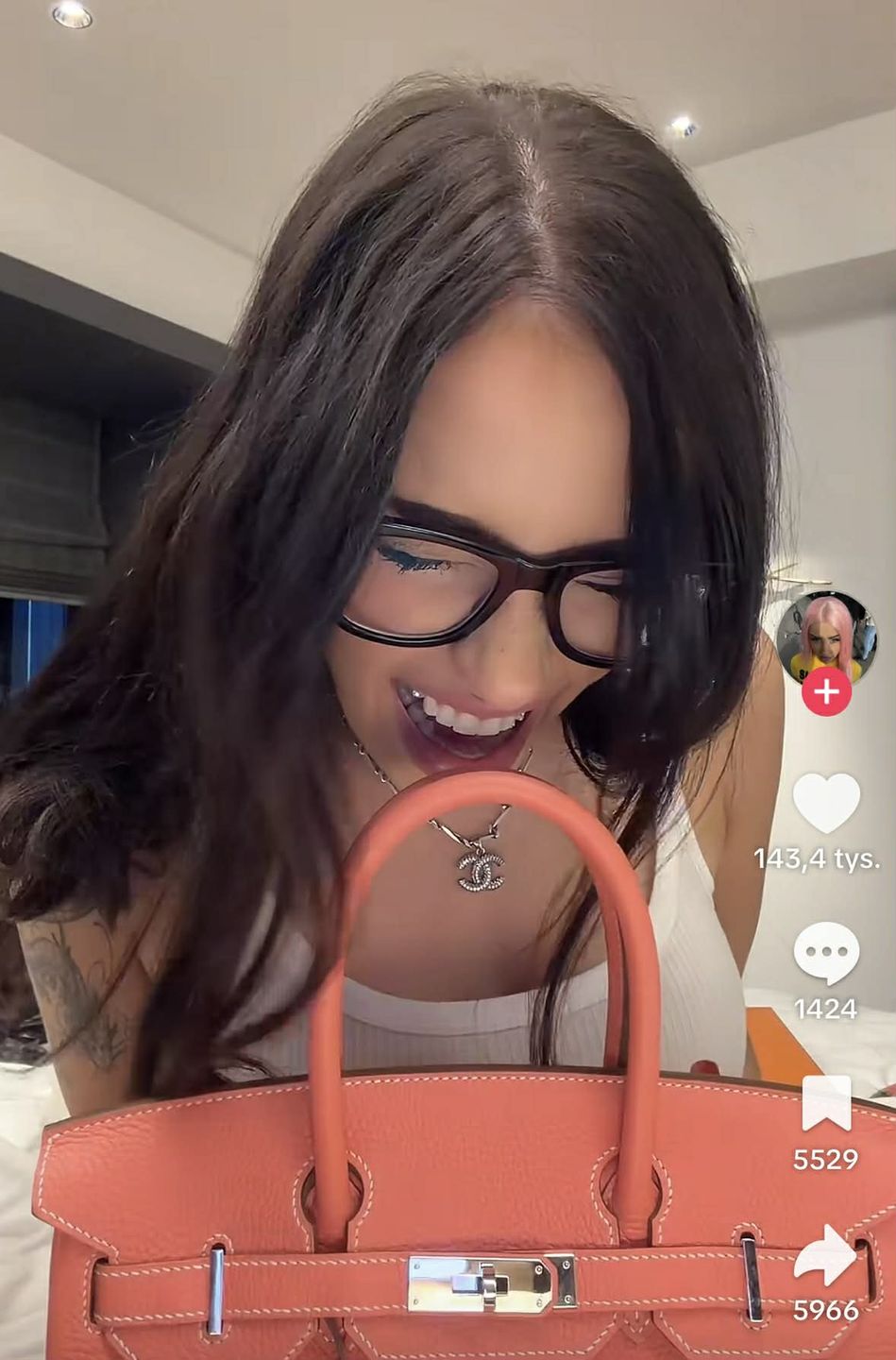 Fagata kupiła torebkę Birkin