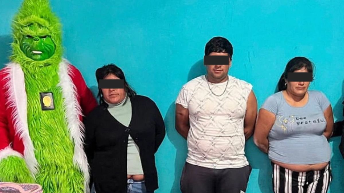 Niezwykłe zatrzymanie w Peru. Przestępców zatrzymał Grinch