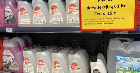 PKN Orlen wprowadza do sprzedaży płyn do dezynfekcji rąk o pojemności 1 litra