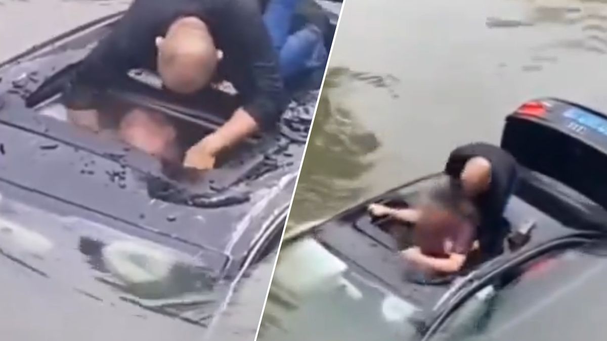 Były żołnierz uratował tonącego mężczyznę