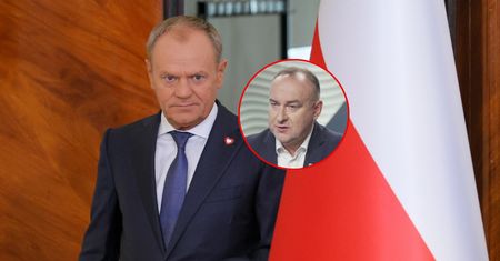 Jest w koalicji, "surowo" ocenił rządy Tuska