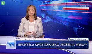 "Wiadomości" wchodzą na wyższy poziom absurdu. Krytykują TVN za "antymięsny lobbing"