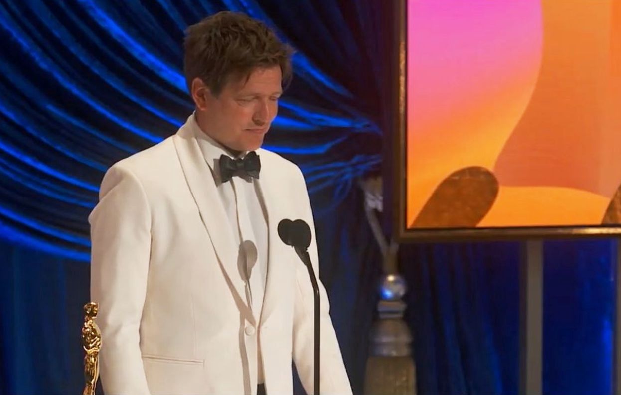 Thomas Vinterberg płakał odbierając Oscara