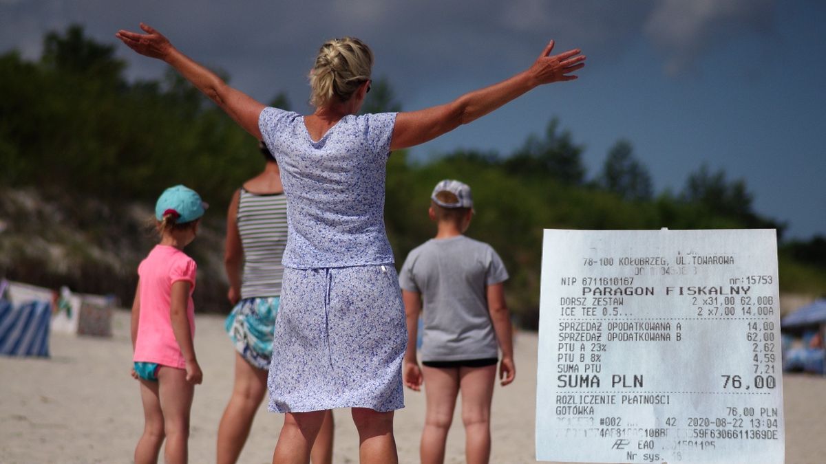 morze baltyk nad morzem obiad tanio paragon