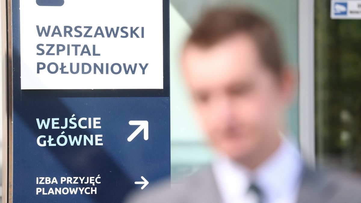 Szpital Południowy w Warszawie. Zdjęcie ilustracyjne