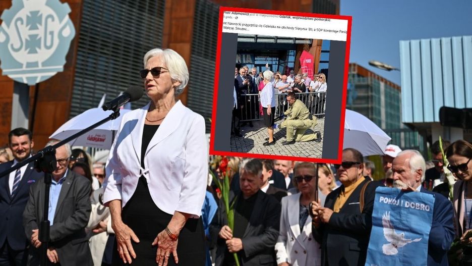 Słynny plac ogrodzony. Żona Wałęsy skontrolowana przez SOP