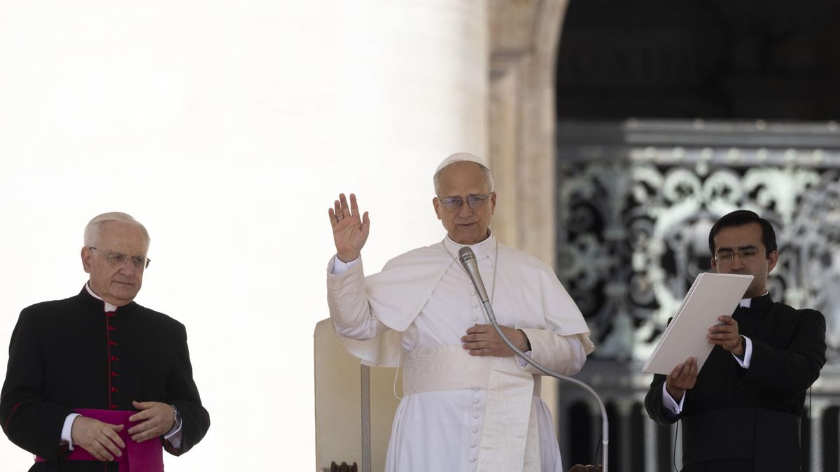 Pope Leo XIV at Jubilee Audience at St. Peter's Square
MASSIMO PERCOSSI
audience, jubilee, pope, religion, pope leo