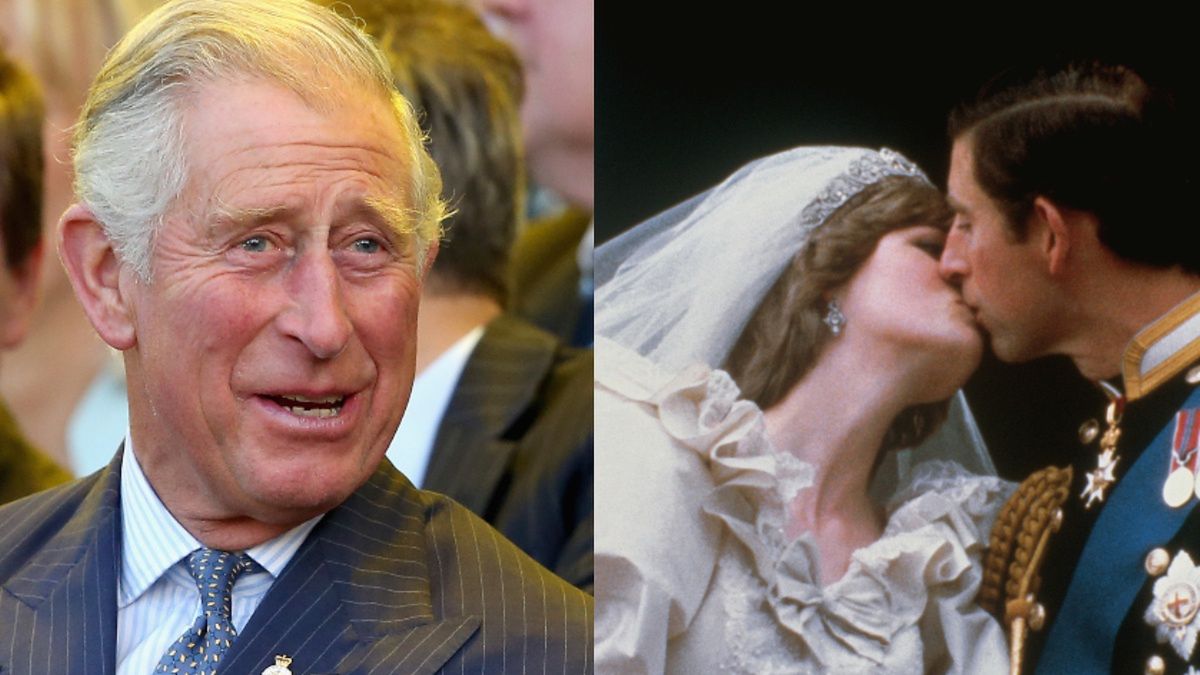 Król Karol, księżna Diana