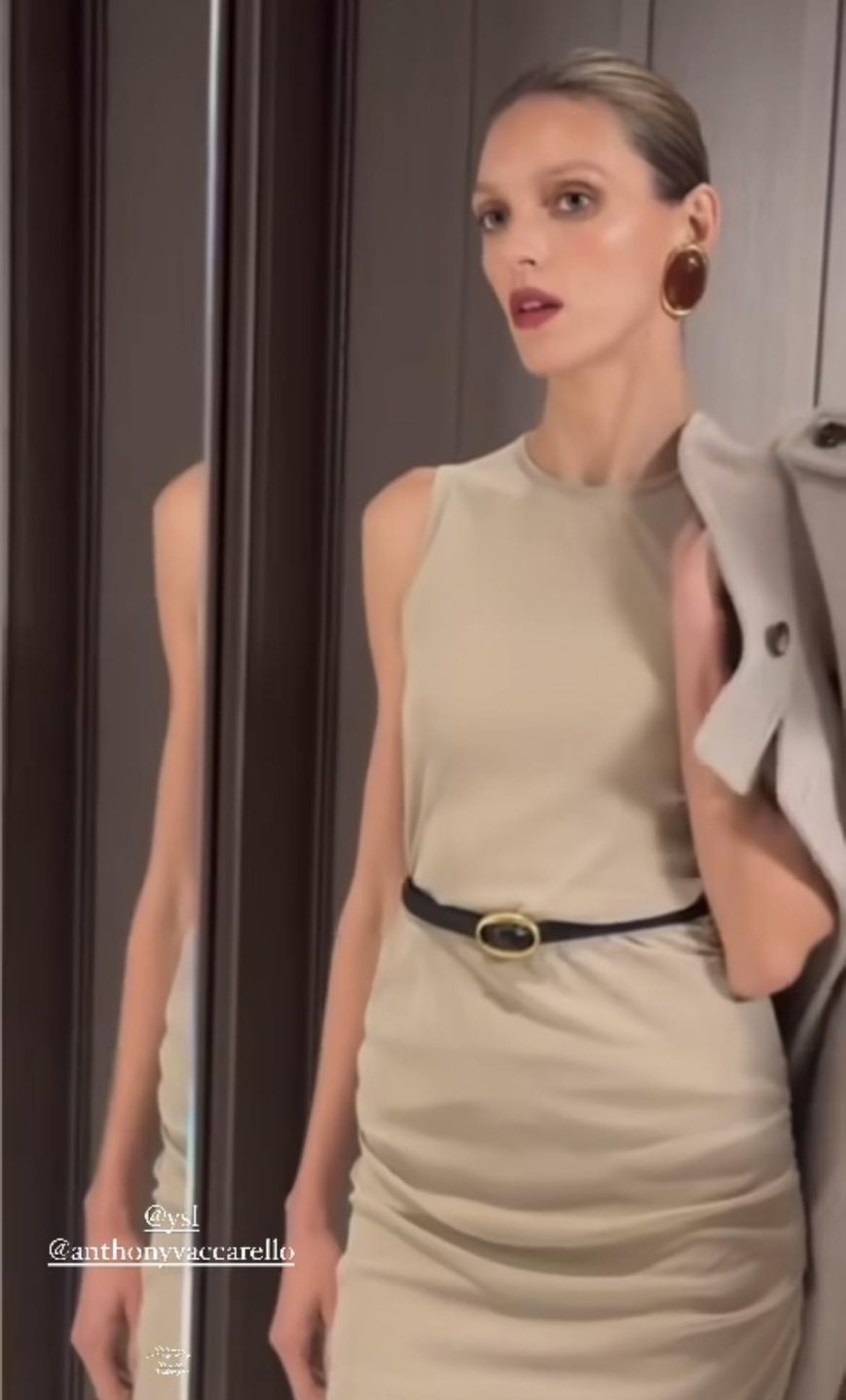 Anja Rubik błyszczy na Paryskim Tygodniu Mody