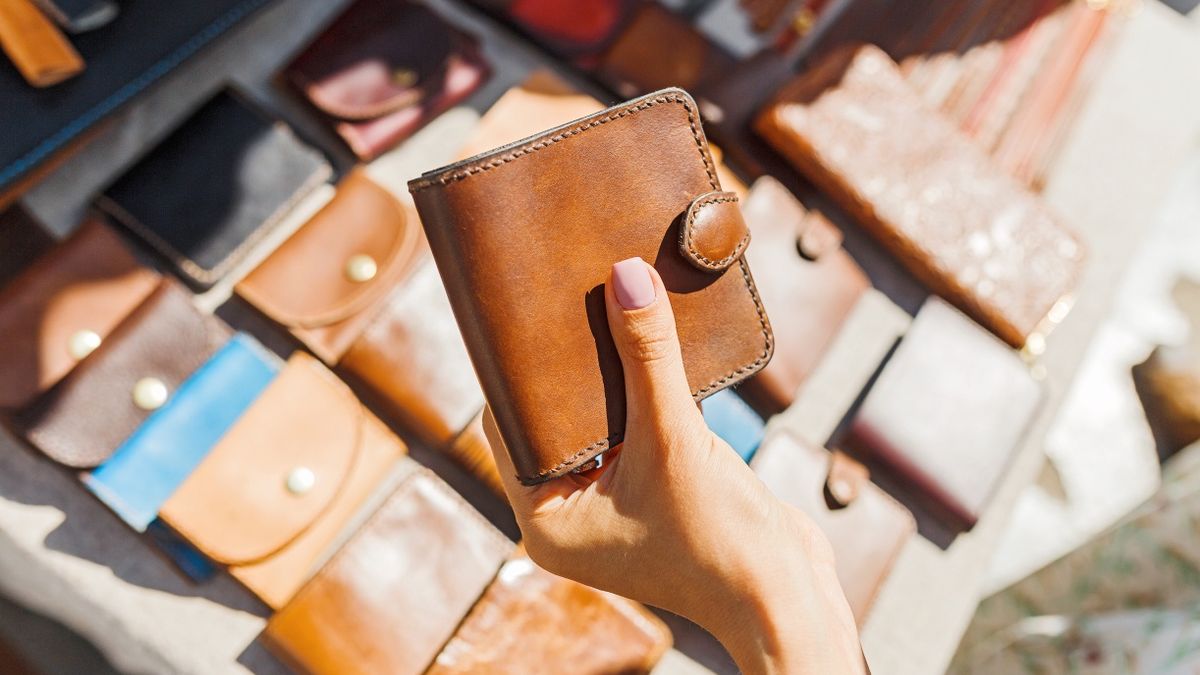 portfel wallet skórzany portfel galanteria skórzana dodatki skóra naturalna