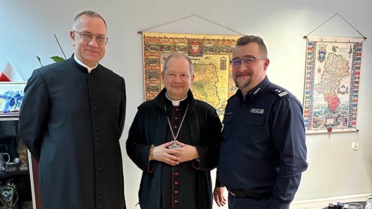 Poruszające słowa księdza po śmierci komendanta policji z Bierun