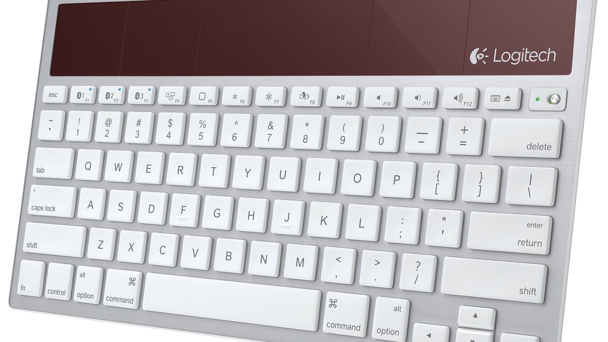 Klawiatura Logitech Wireless Solar do wszystkich urządzeń Apple - równocześnie [wideo] 1