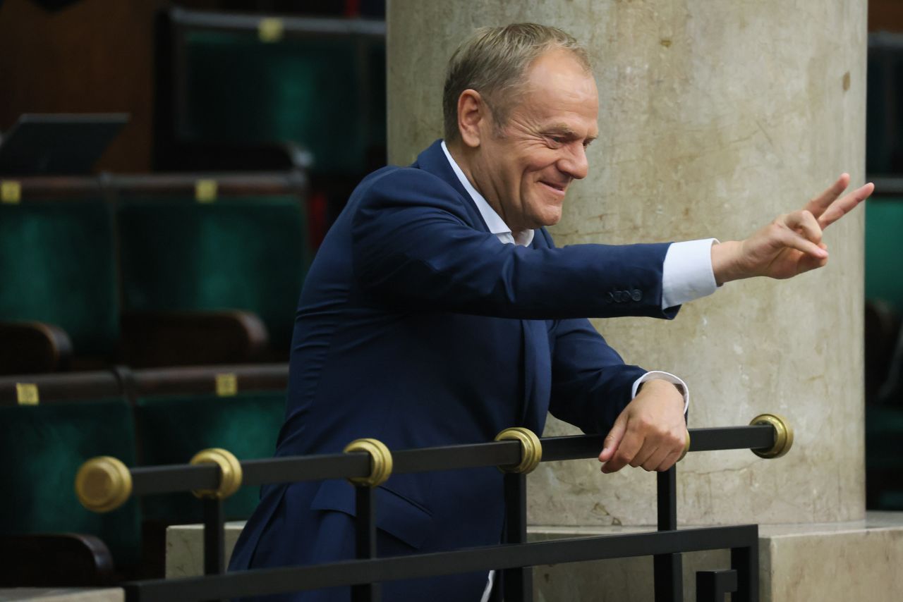 Ogromne emocje po nagraniu Seweryna. Zareagował Tusk