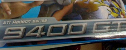 ATI RADEON NVIDIA GEFORCE 9400GT od GIGABYTE 2
