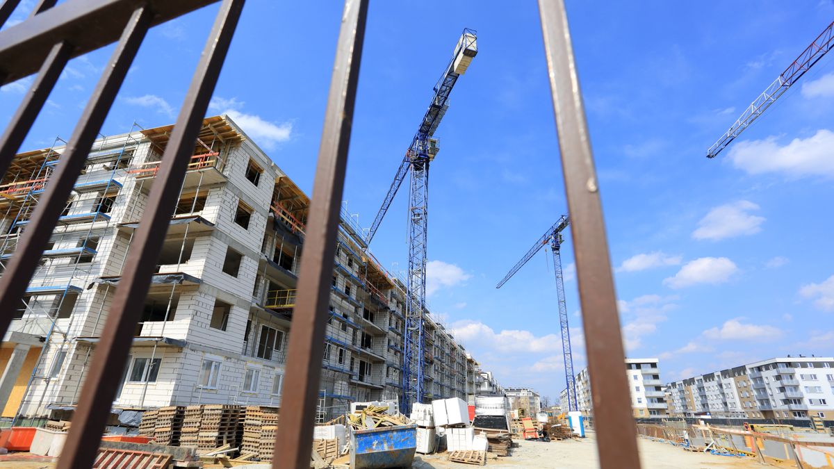 Stanislaw Blachowiczarchiektura, budowa domów, beton, mieszkanie, rusztowania, dźwig, żuraw, ludzie, brama wiazdowa, suwnica, hotel, developer, robotnicy, dom, gruszka, hala produkcyjna, budowa hali, budowa fabryki, gruszka do betonu, fasada, finansowanie, okna, w budowie, wspólnota, balkon, budowla, budynek, polska, miasto, anteny, kupa piachu, osiedle, plac budowy, praca, projekt, publiczny, piasek, urbanistyka, nowoczesny, szkielet