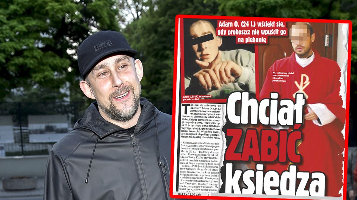 Sokół pojawił się w "Super Expressie" jako domniemany przestępca