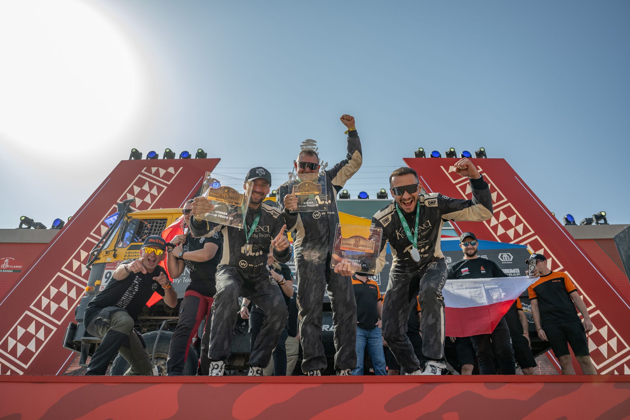 Wielkopolska załoga KAMENA Rally Team triumfuje na Dakarze