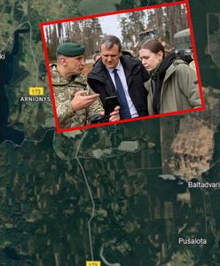 "Bardzo ciężki teren". Tak wygląda rejon poszukiwań na Litwie