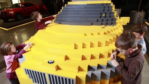 Replika BMW X1 z LEGO