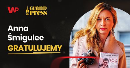 Anna Śmigulec laureatką Grand Press 2021