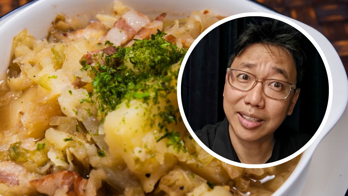 Koreańczyk testuje polską kwaśnicę