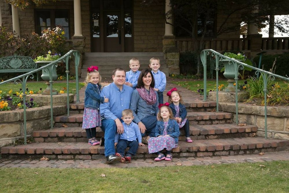 Sarah i Andy z dziećmi