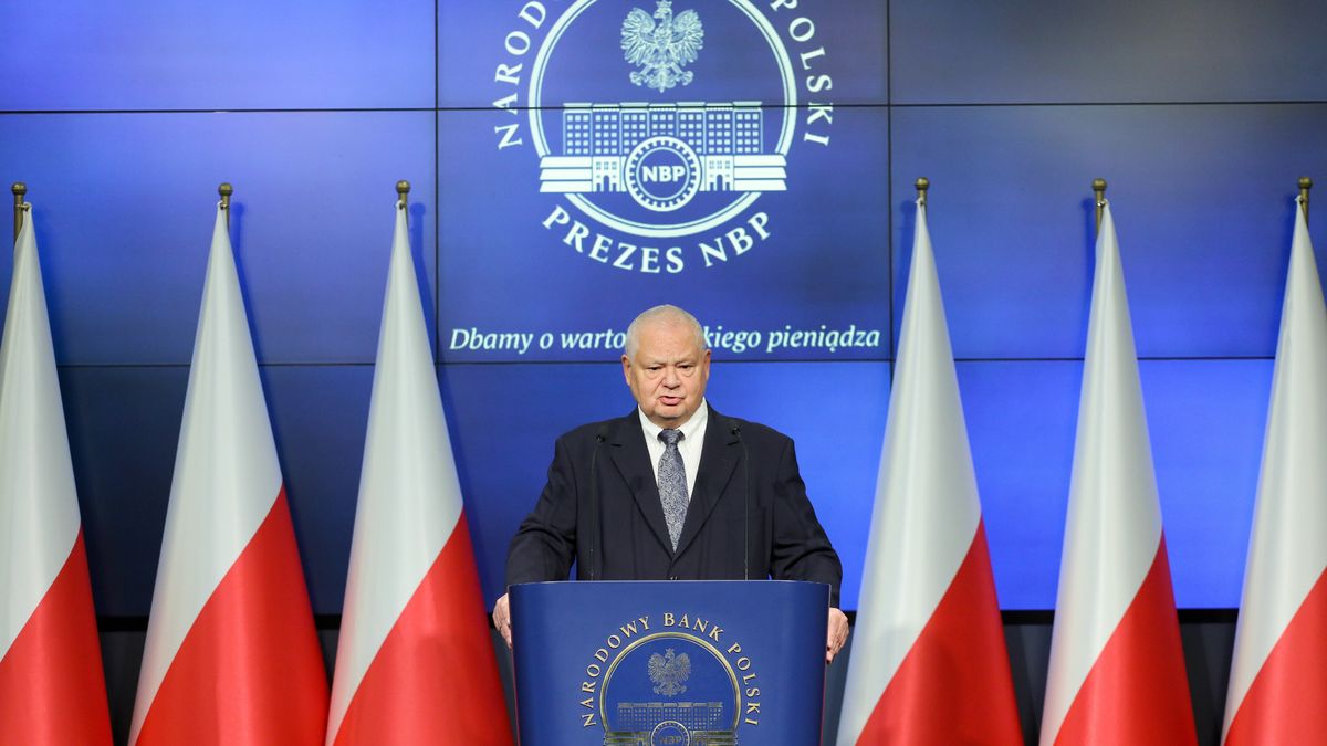 Prezes NBP Adam Glapiński 