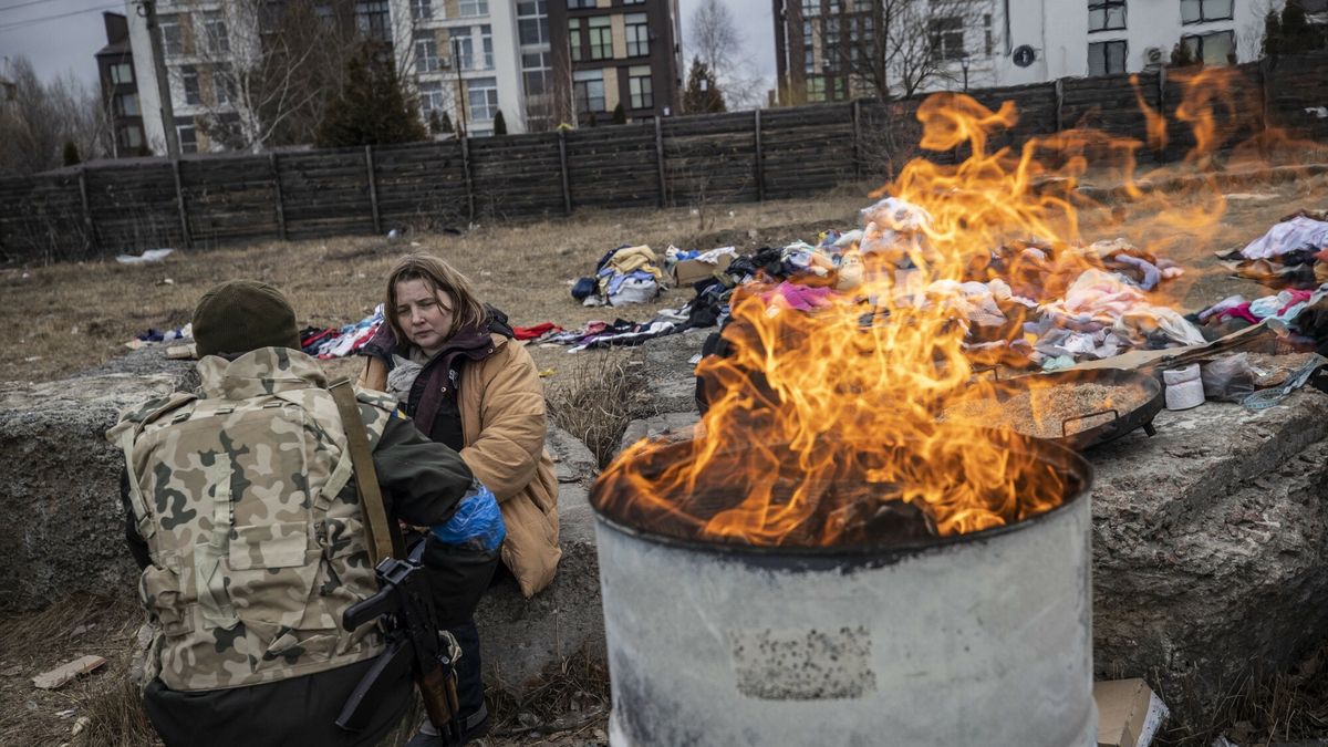 wojna w Ukrainie, Bucza