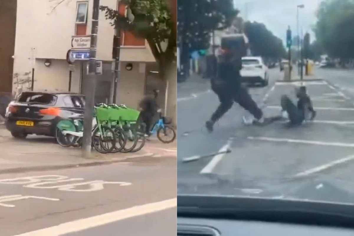 Szokujące sceny na ulicach Londynu. Nagranie przerażonego świadka