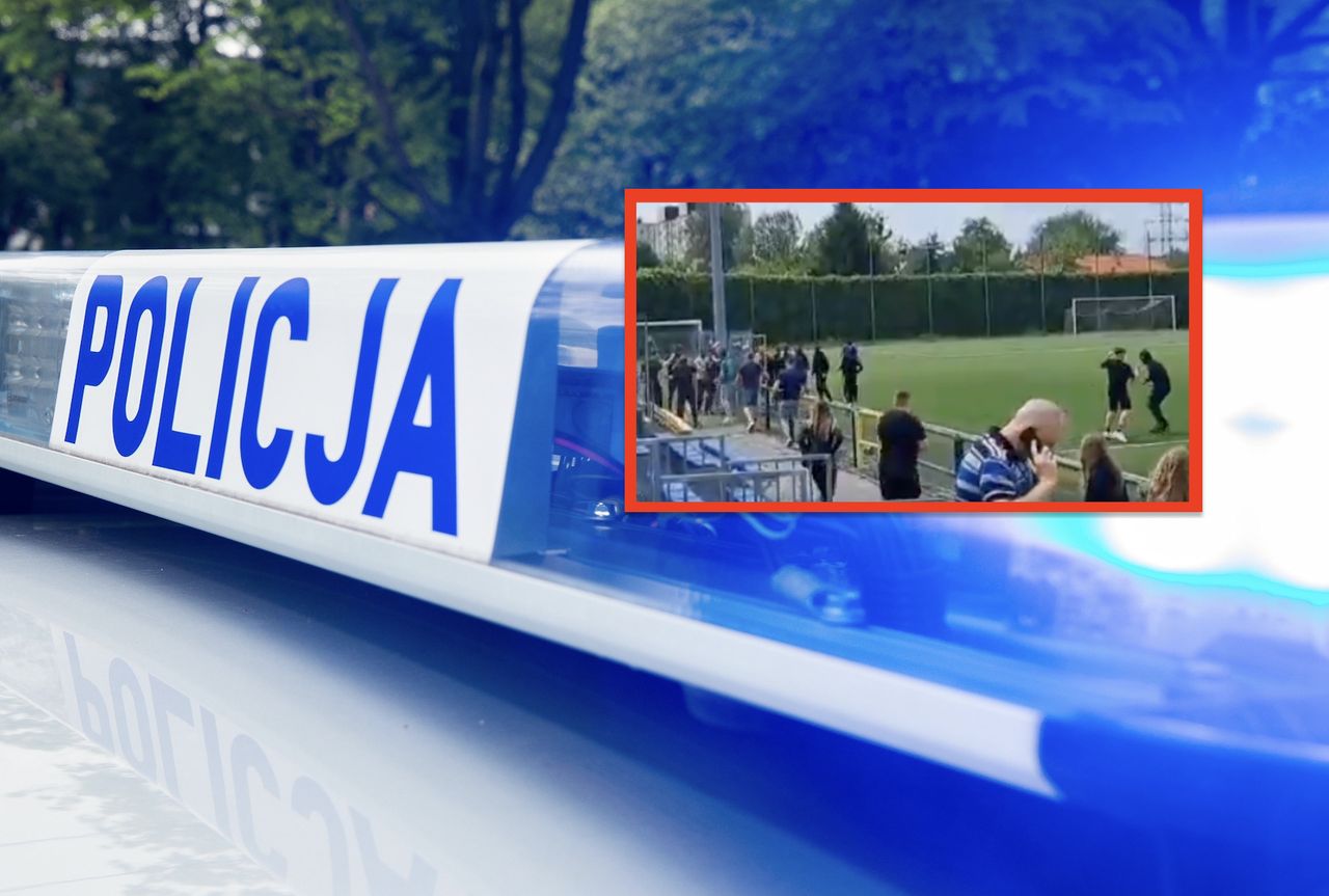 Kibole wparowali na mecz dzieci. 10-latek ma złamaną rękę