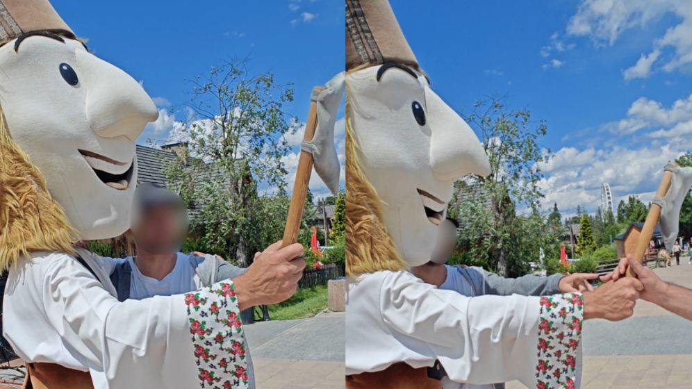 Baca chciał pieniądze za zdjęcie pod Wielką Krokwią