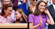 Księżna Kate zabrała księżniczkę Charlotte na finał Wimbledonu. Do królewskiej loży wpadła też Pippa Middleton (ZDJĘCIA)
