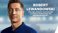 Robert Lewandowski globalnym ambasadorem marki Visa