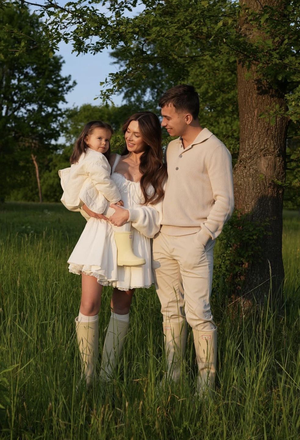 Wersow i Friz z córką