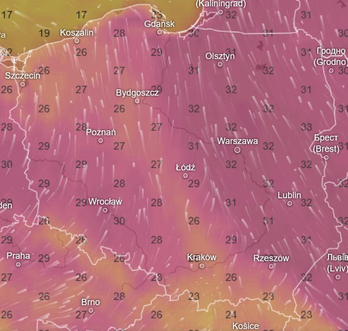 Pogoda w piątek 28 czerwca