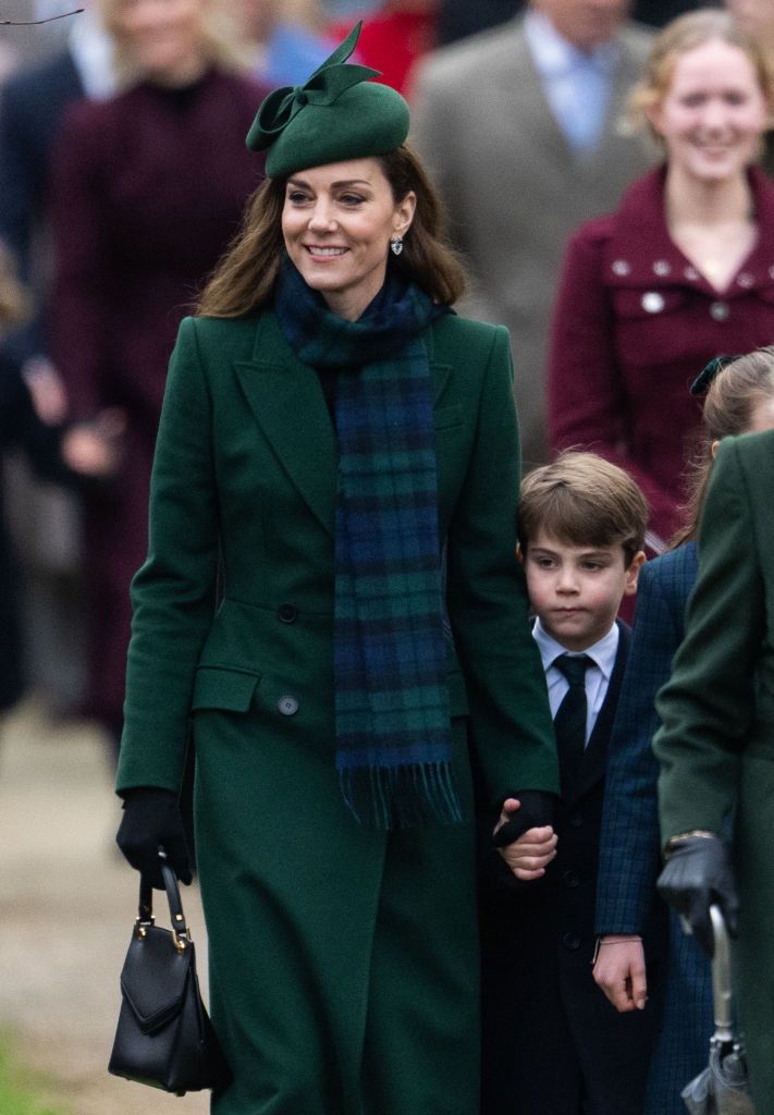 Księżna Kate i książę Louis