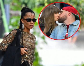 Zoë Kravitz na ślubie Taylor Swift. To narzeczona jej byłego partnera