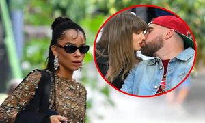 Zoë Kravitz na ślubie Taylor Swift. To narzeczona jej byłego partnera