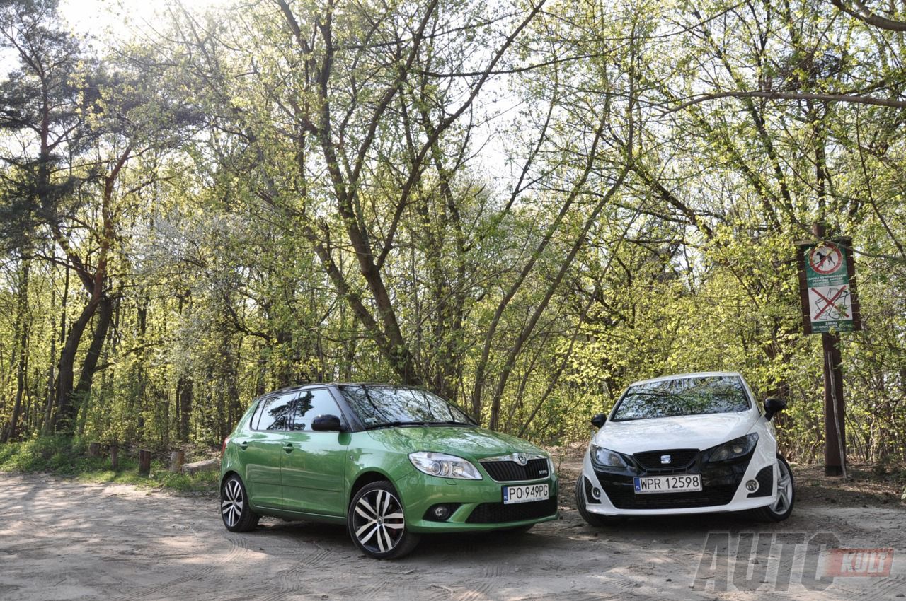 Skoda Fabia vRS & Seat Ibiza Cupra Bocanegra