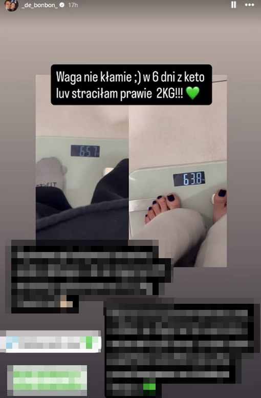 Dominika Serowska schudła