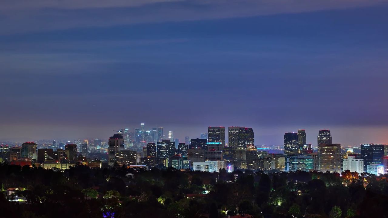 Zachwycająco kolorowy timelapse Los Angeles w rozdzielczości 12K