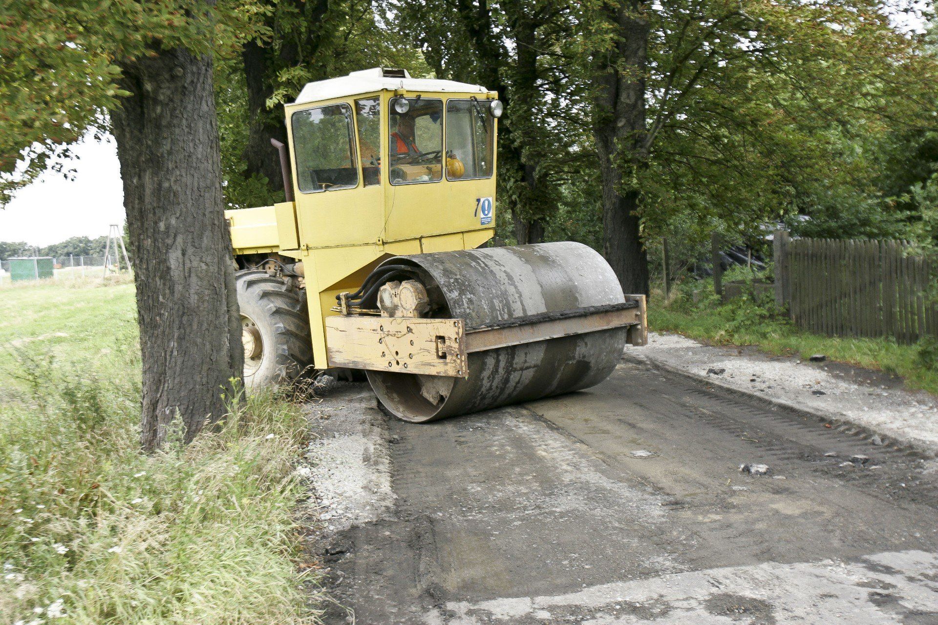 Ulica Trzmielowicka w 2013 roku.