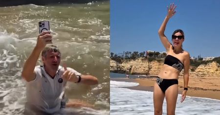 Joanna Koroniewska i Maciej Dowbor dokazują na wczasach: "Kiedy rzuciłeś 'DDTVN', żeby móc realizować się zawodowo" (WIDEO)