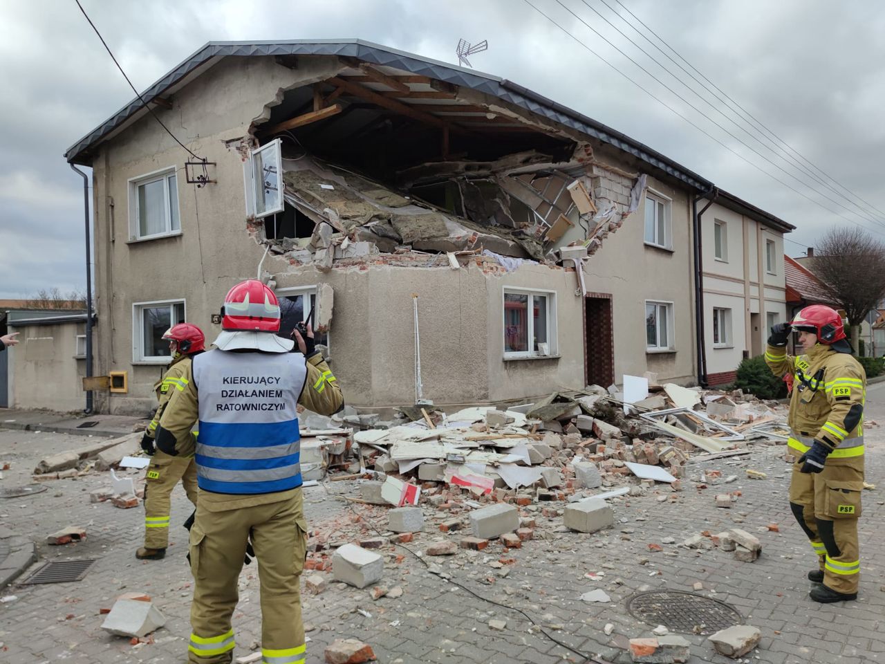 Eksplozja w Baranowie. Na miejscu LPR, są ranni