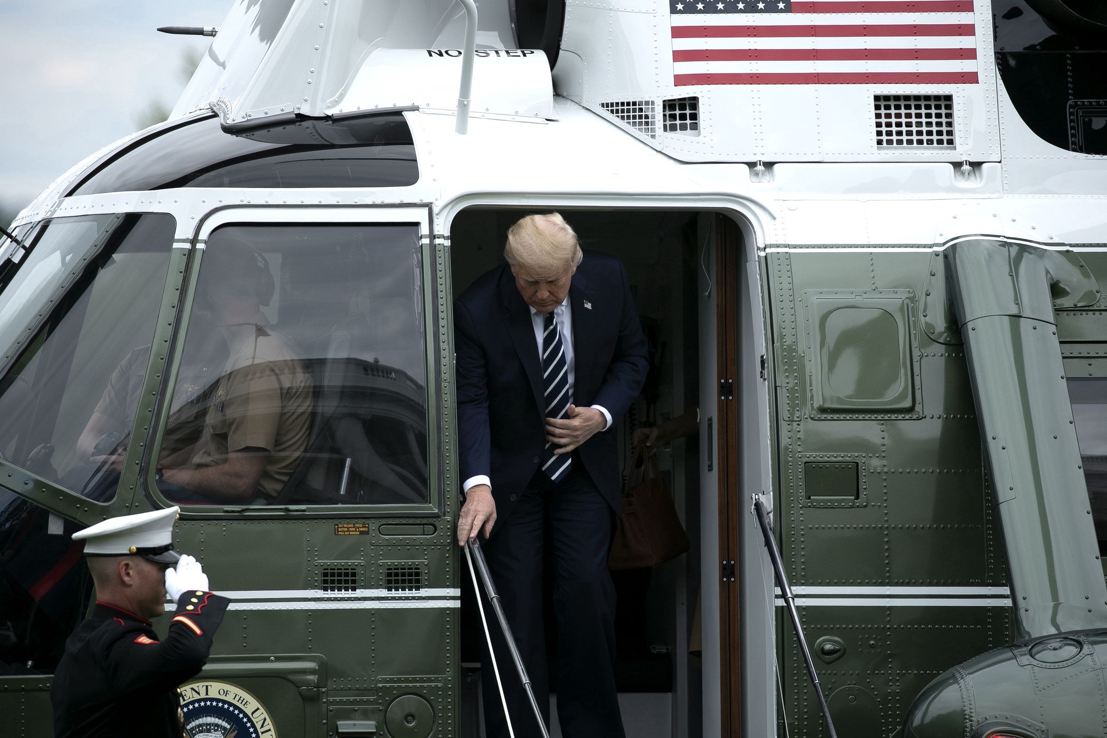 Barron Trump przerósł Donalda i Melanię