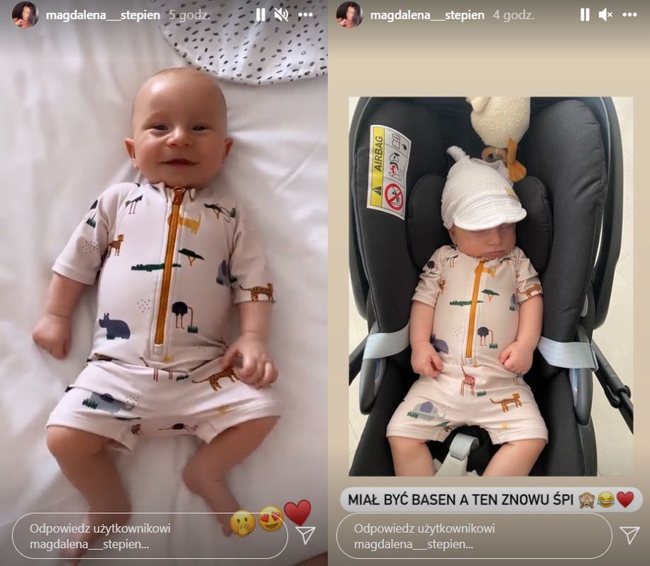 Magdalena Stępień na wakacjach 