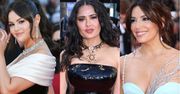 Cannes 2024. Tłum gwiazd na czerwonym dywanie: Salma Hayek, Selena Gomez, Eva Longoria... (ZDJĘCIA)