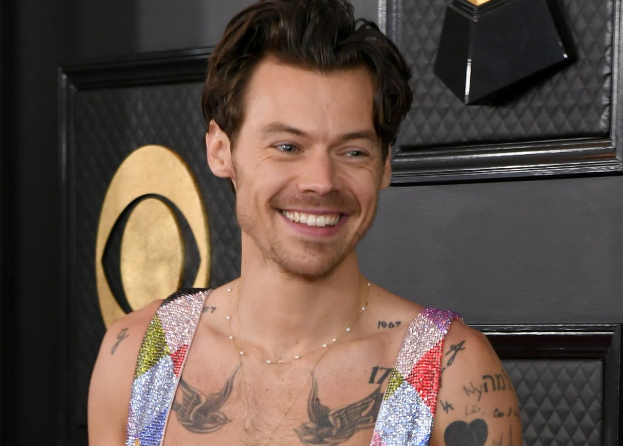 Harry Styles na rozdaniu nagród Grammy 